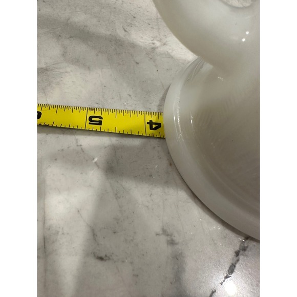 Set of 4 Vintage Opalescent Milk Glass Steins/Tankards w/Pub Scene - Picture 9 of 11